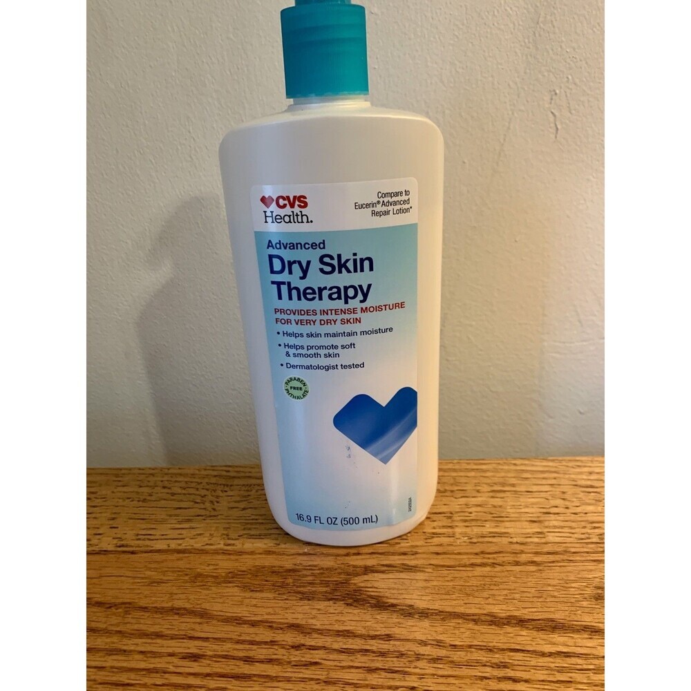 CVS Health Advanced Dry Skin Therapy Lotion 16.9 Eucerin Advan Repair NEW Frag - Picture 3 of 6